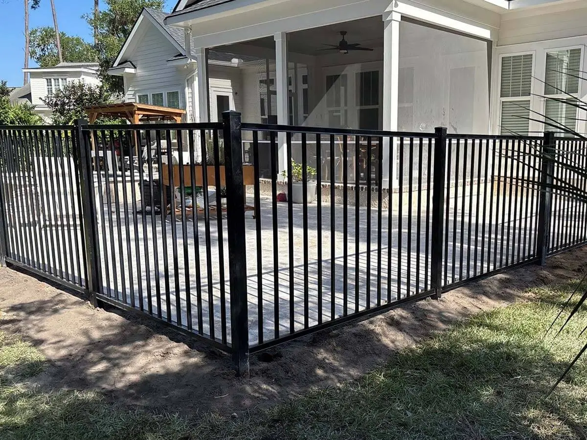 Aluminum fence savannah georgia fence company 101625 04