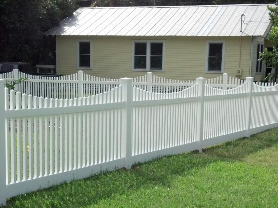 Photo of a Savannah Georgia residential fence