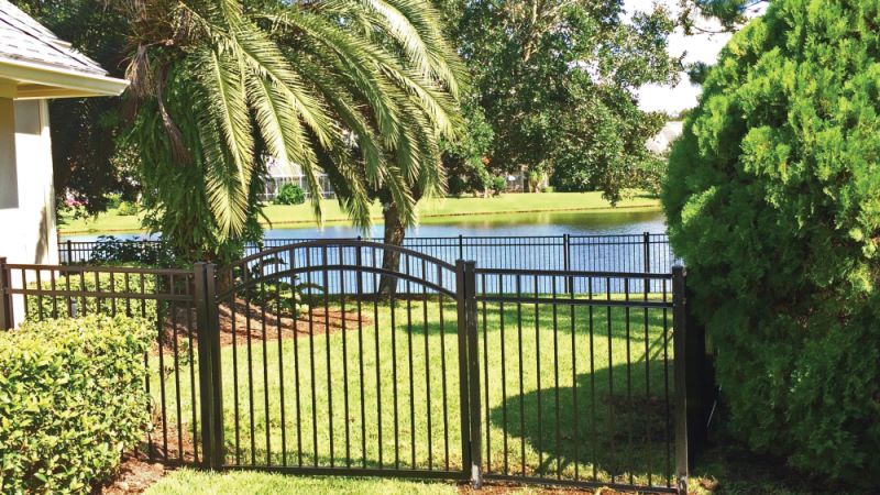 Decorative Aluminum fencing in Georgia