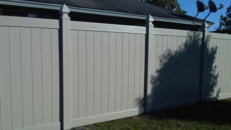 Decorative Vinyl fencing in Georgia