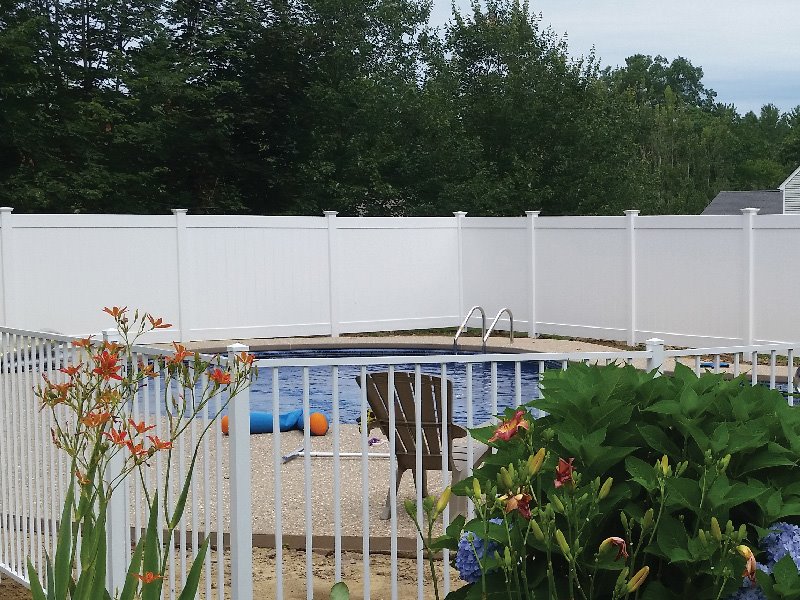 Popular Dogwood Vinyl Protection Fence Style Selected by our Georgia and South Carolina Residents