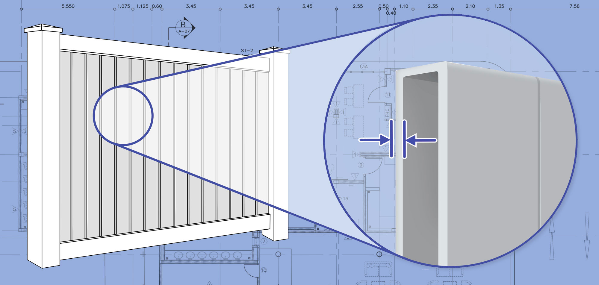 Savannah Georgia Vinyl fence pickets and panels installation company