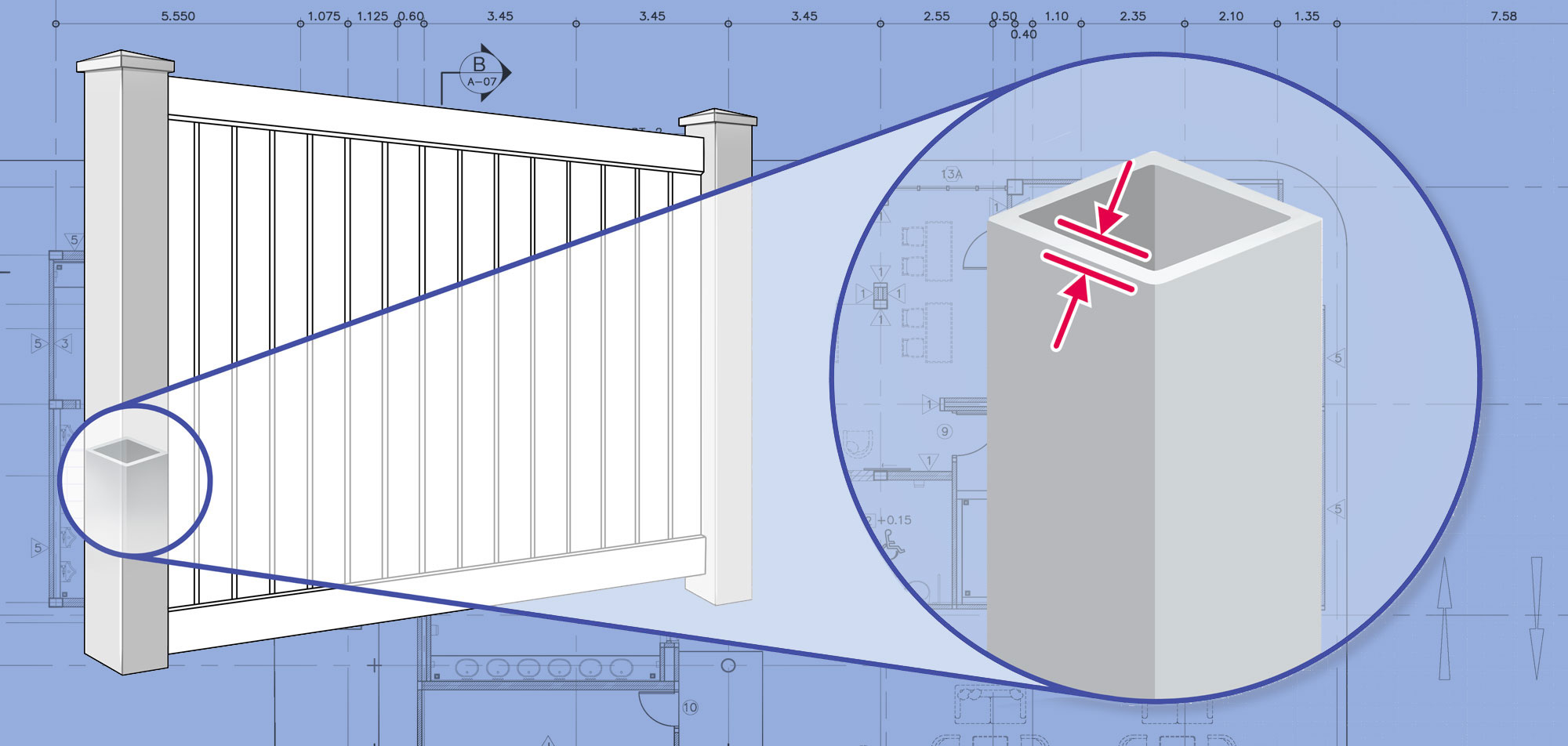 Savannah Georgia Vinyl fence post installation company