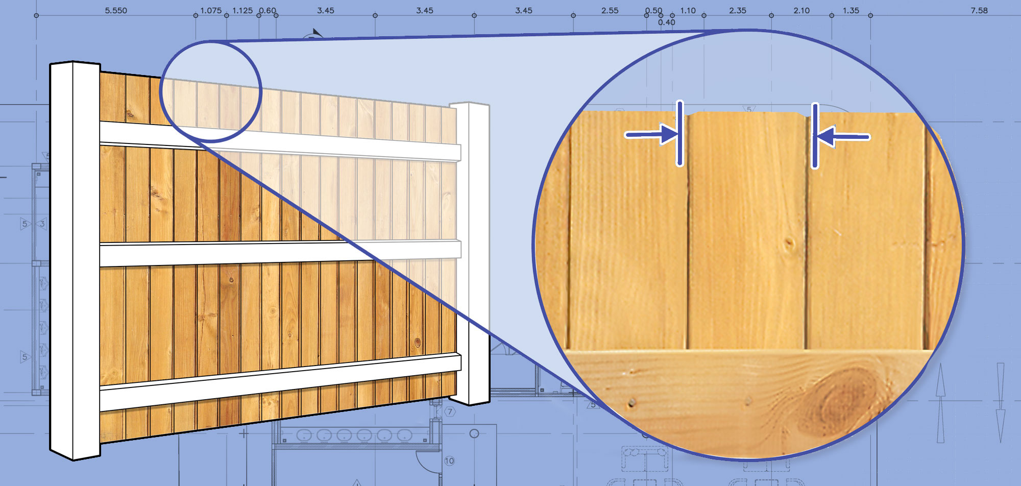 Savannah Georgia Wood fence pickets and panels installation company