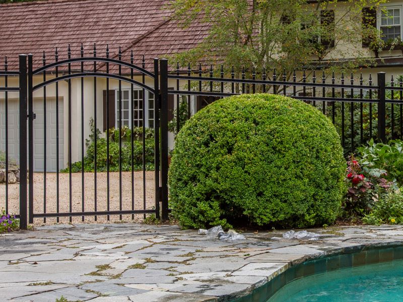 Popular Pool Fence Slate Style Selected by our Georgia and South Carolina Residents