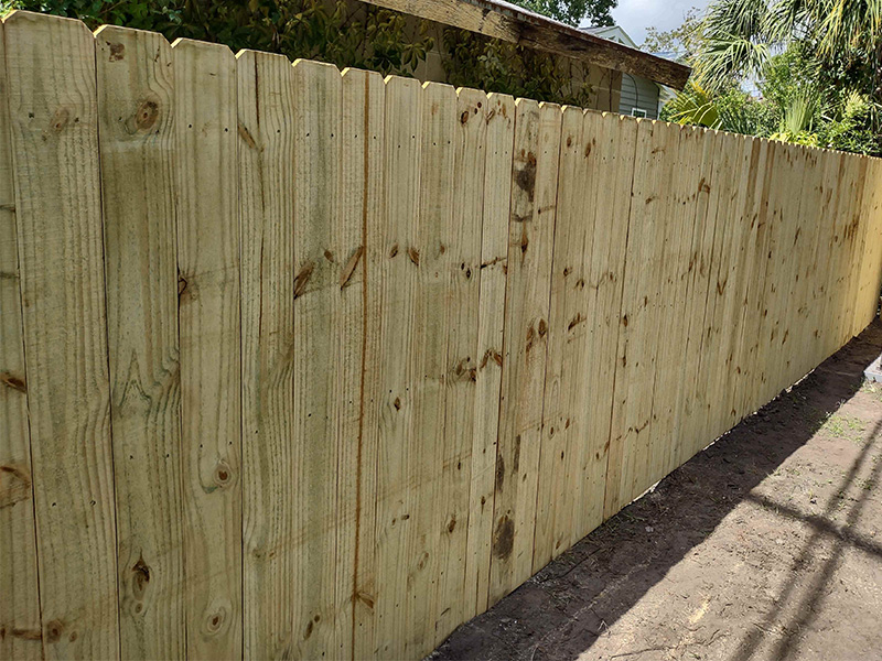 Coosawhatchie South Carolina wood privacy fencing