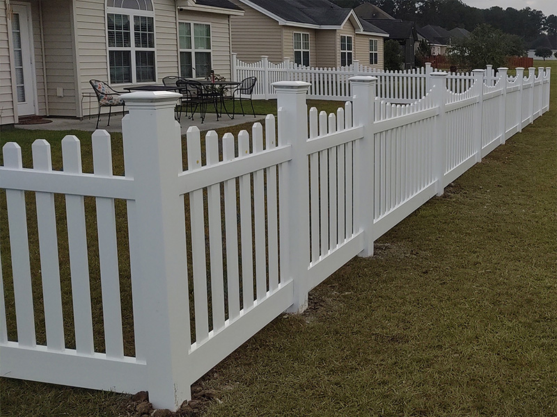 vinyl fence Coosawhatchie South Carolina