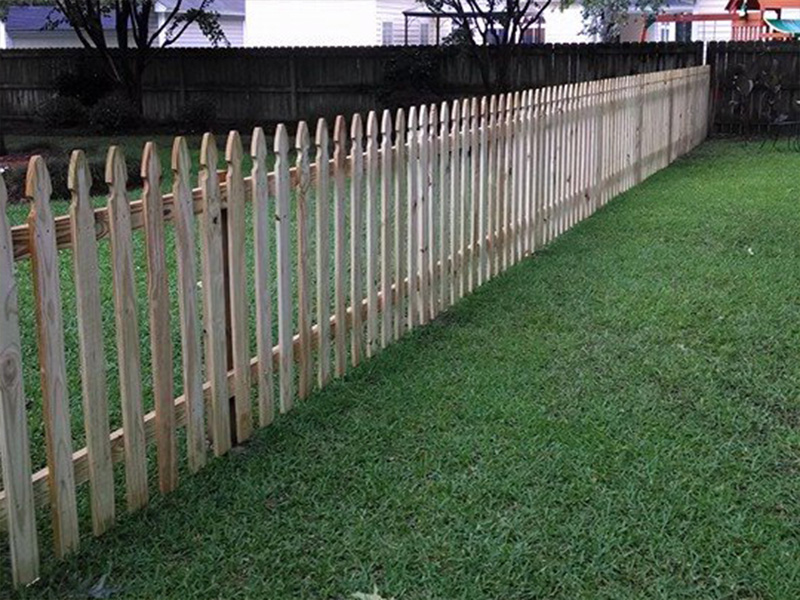 wood fence Coosawhatchie South Carolina