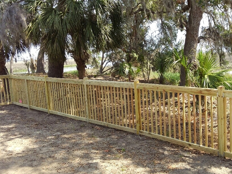 Port Royal South Carolina Fence Project Photo