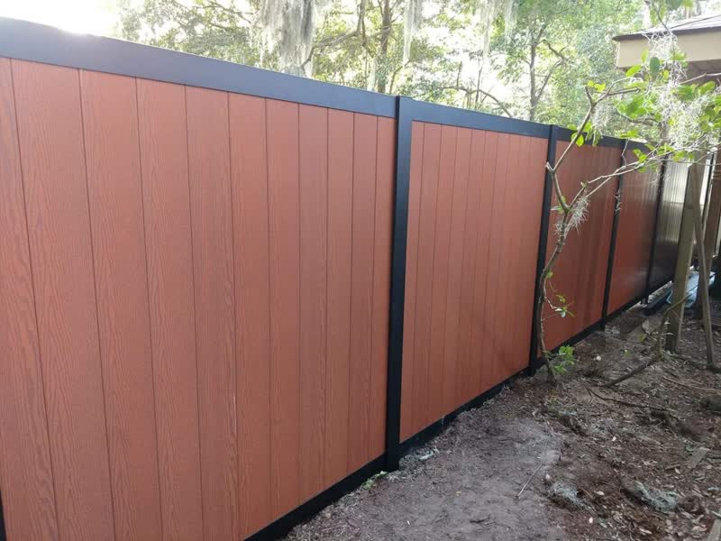 Privacy Fence Example in Port Royal South Carolina